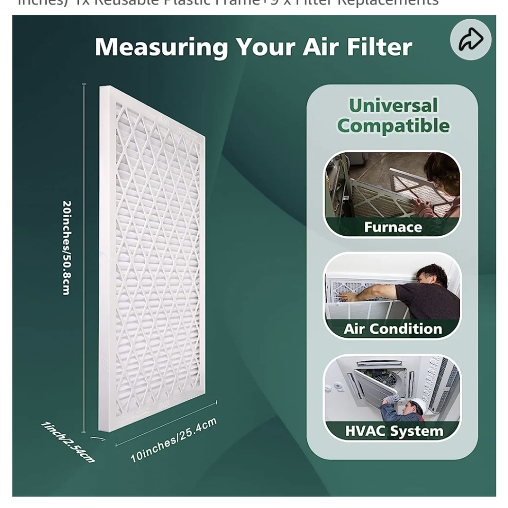 Reuseable air filter ( NEW ) - Picture 5 of 6